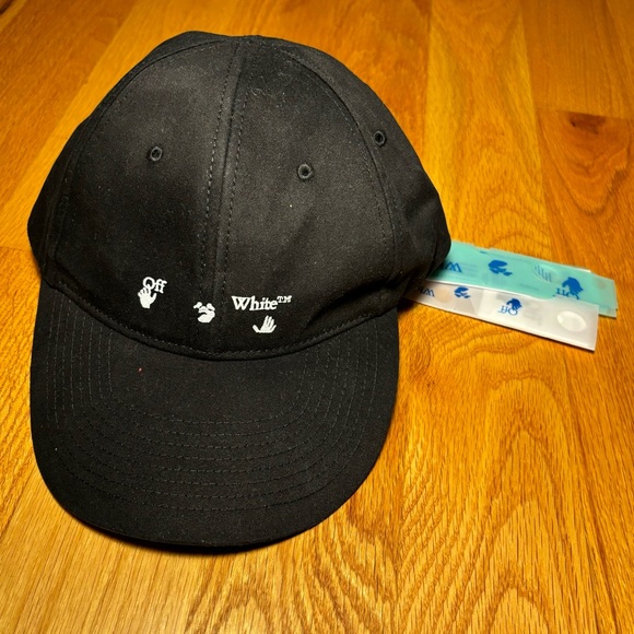 Off-White Runway Logo Hat, Brand New